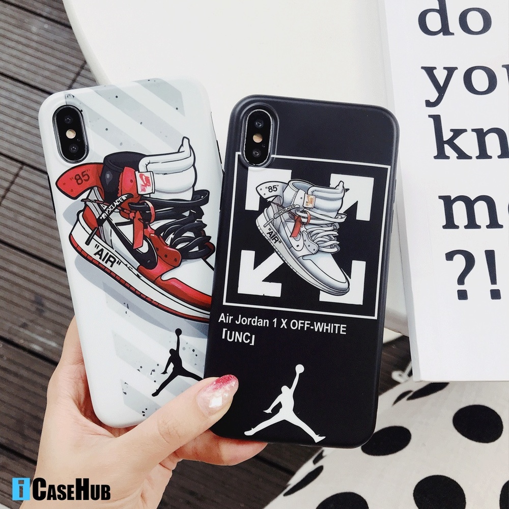 Air Jordan AJ 1 Off White Shoes iPhone Case Cover